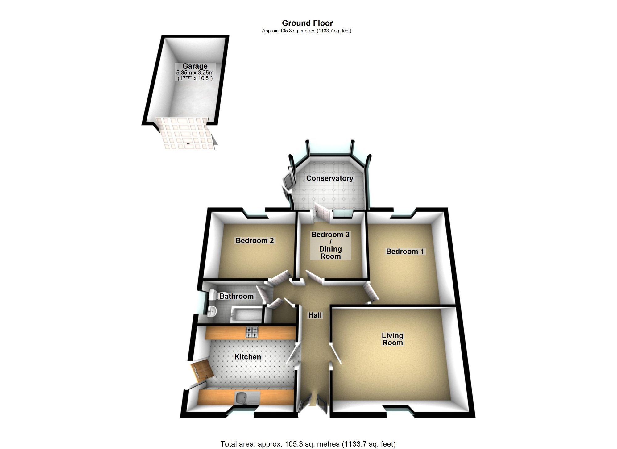 72 West End Road, Doncaster floorplan
