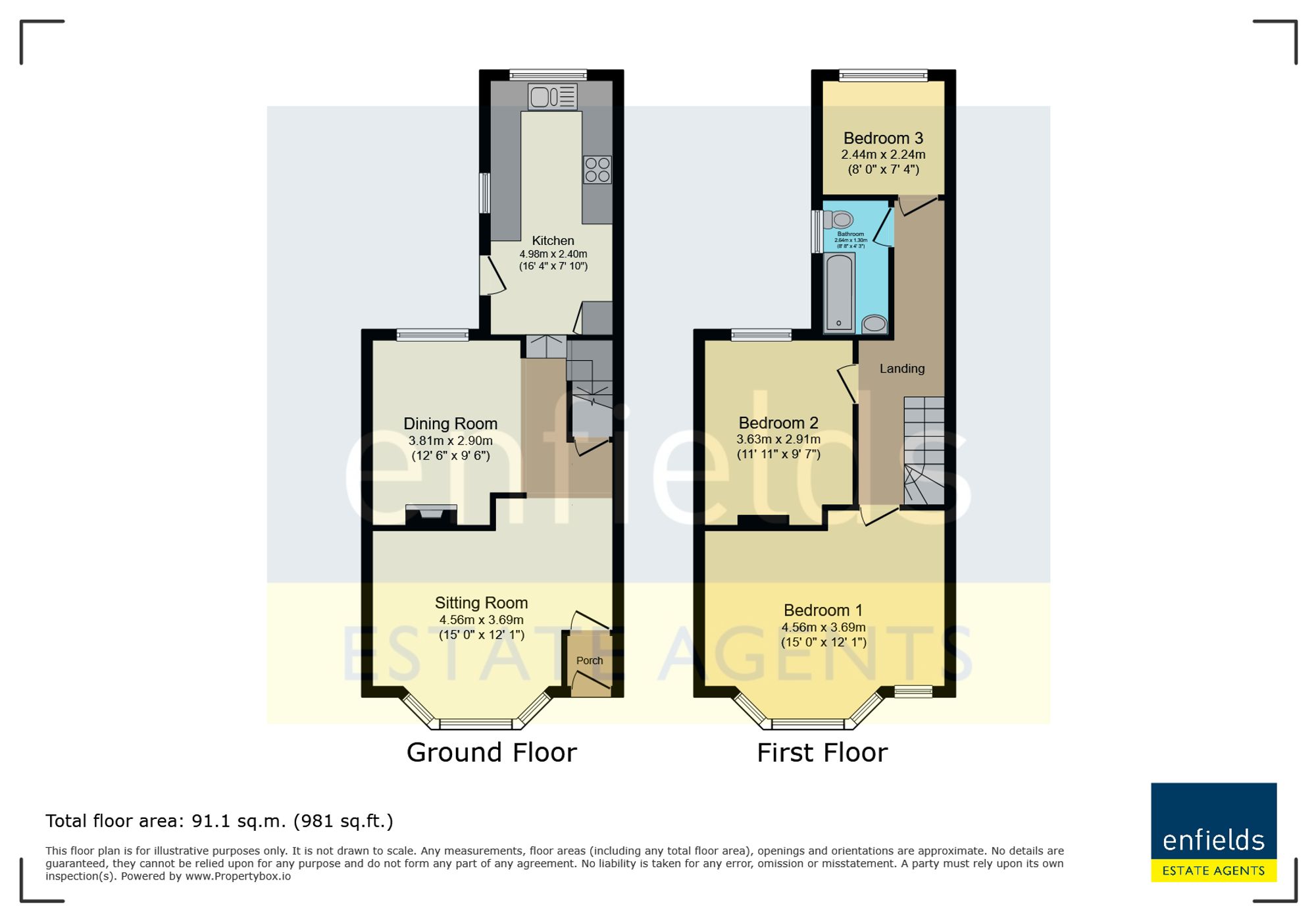79 Albert Road, Poole floorplan