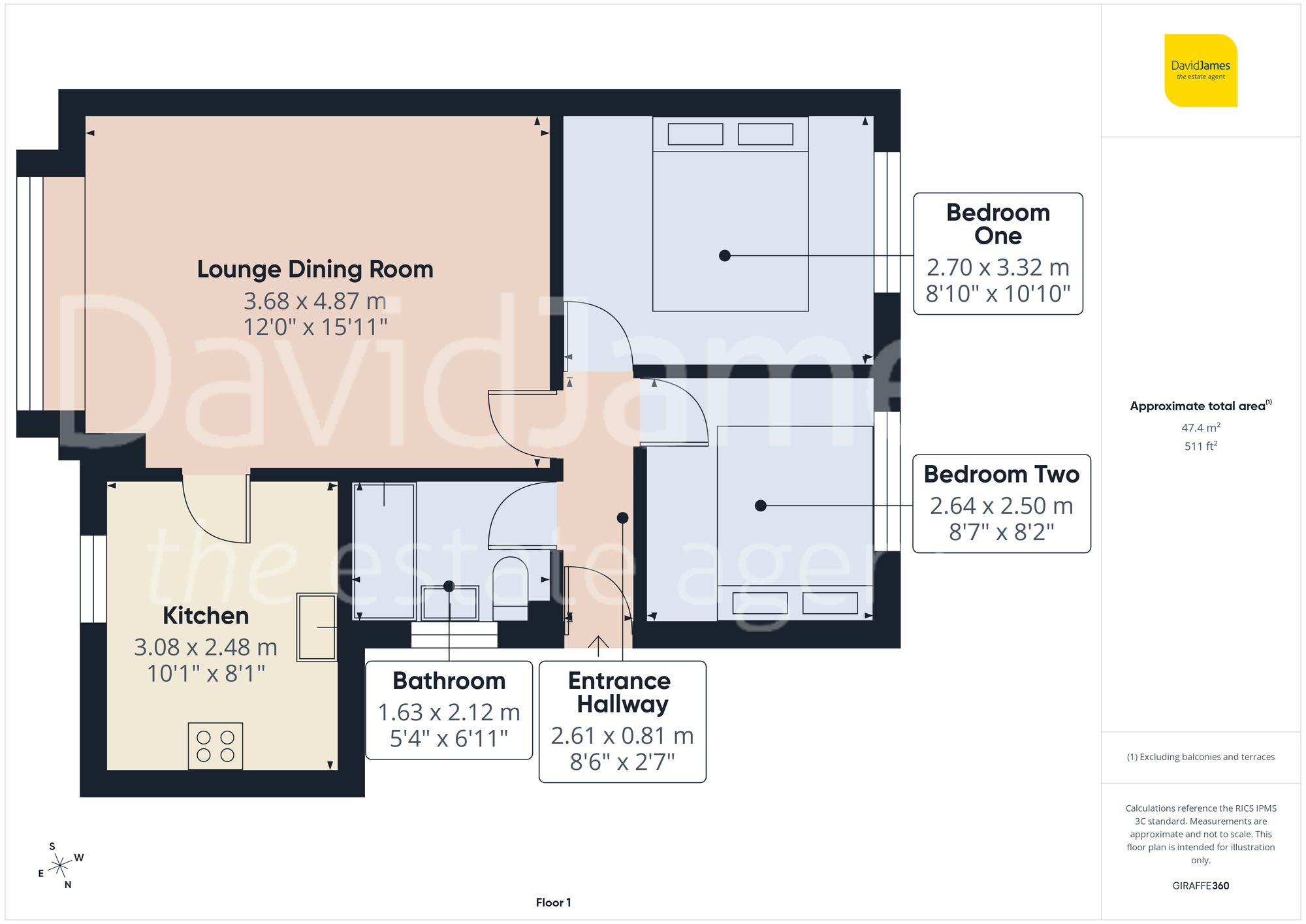 6 Colwick Lodge, Nottingham floorplan