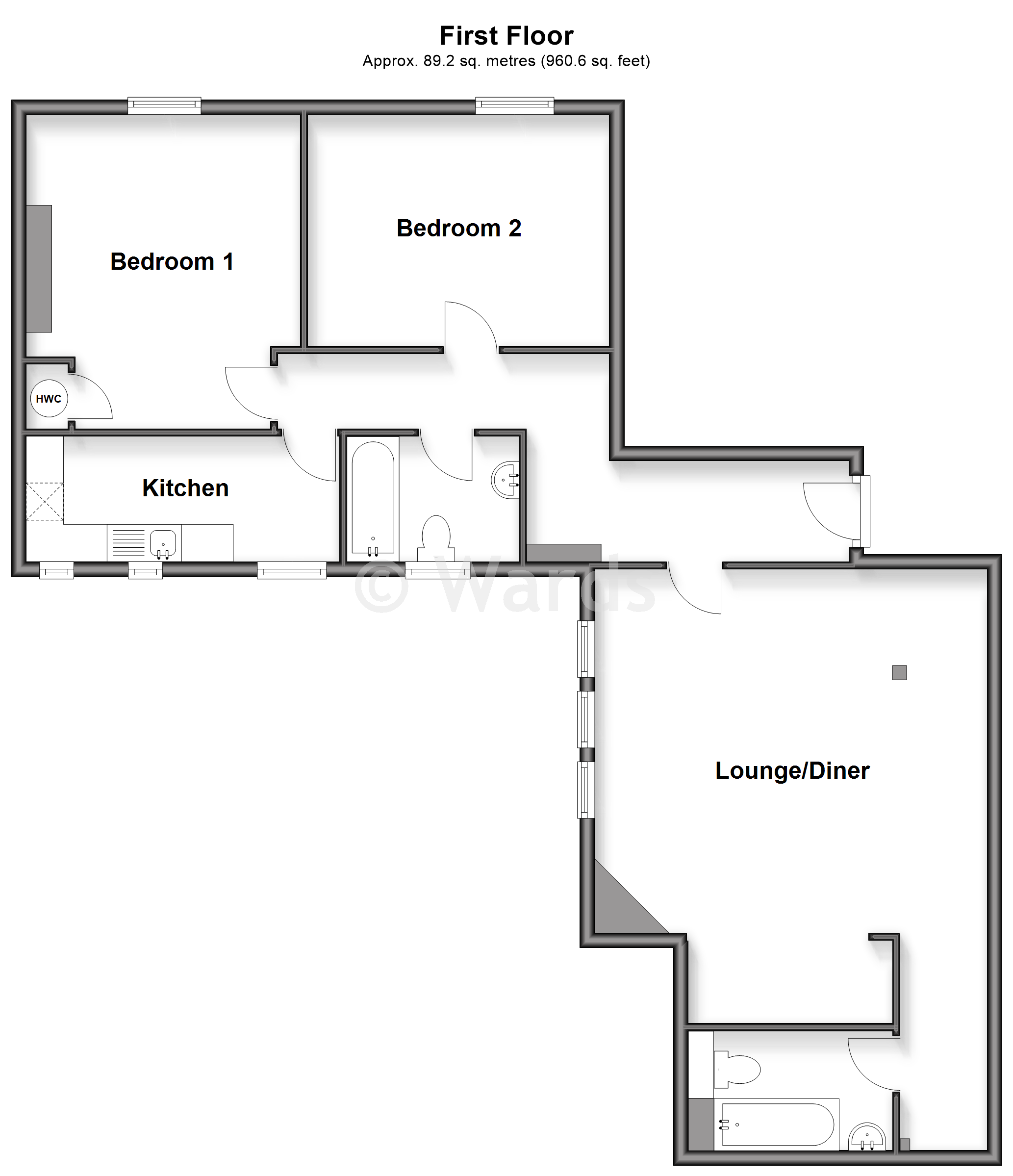 The Metropole, New Street, Dover floorplan