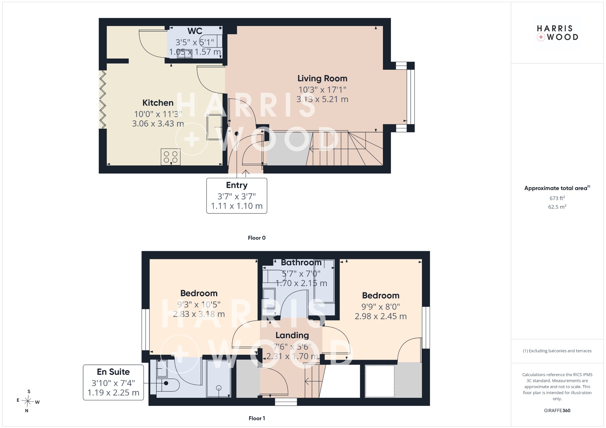 3 Seafarer Mews, Rowhedge, Essex floorplan