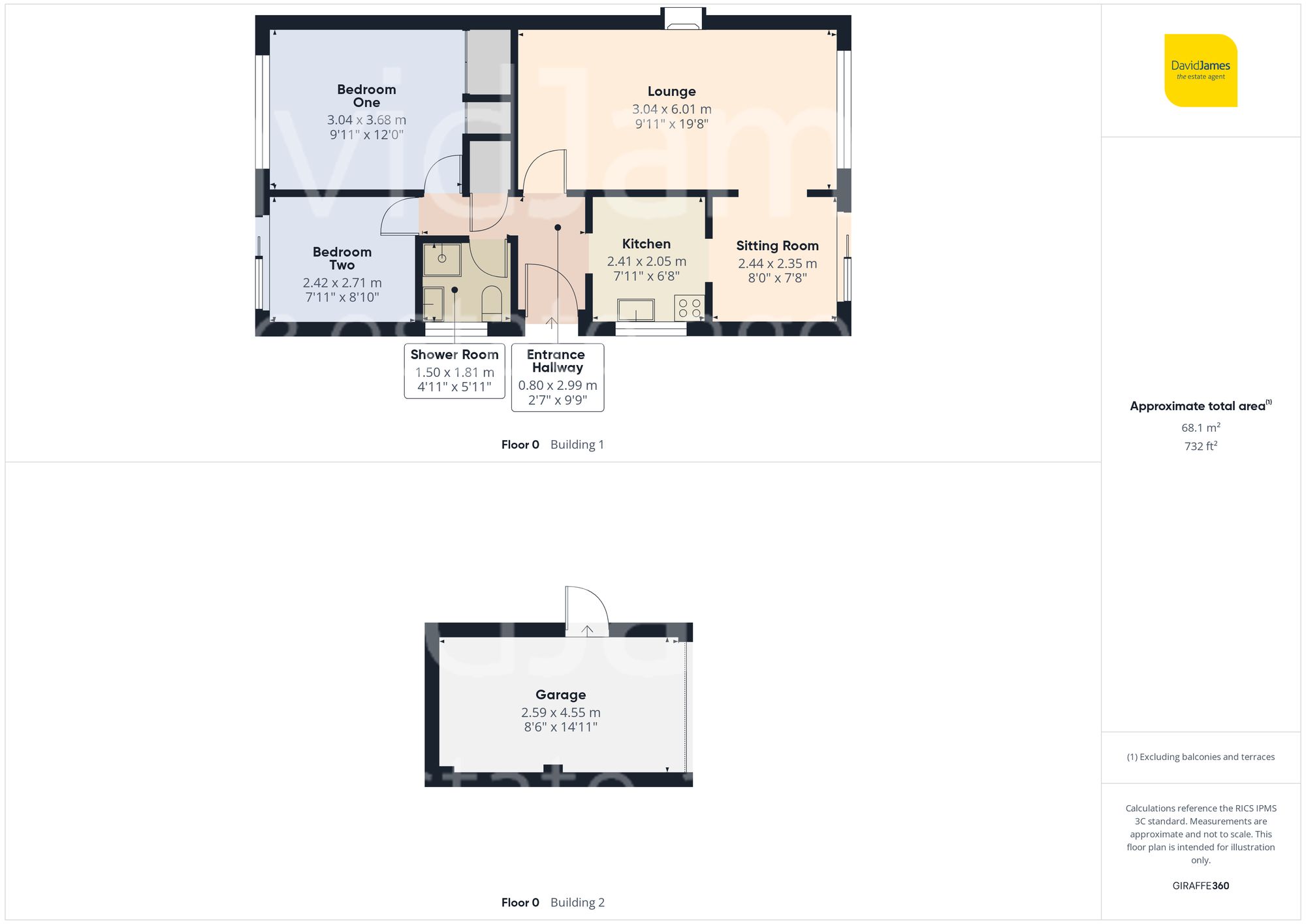 1a Hazel Grove, Nottingham floorplan