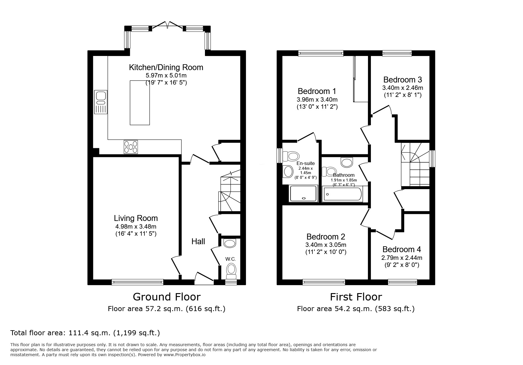 70, Whitehead Drive, Wrexham floorplan