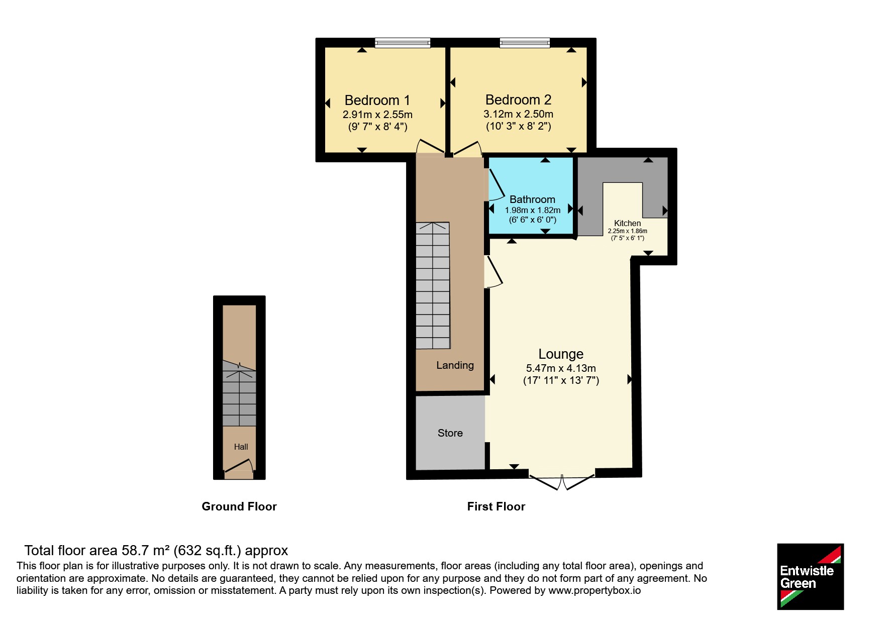 Flat 1, 16, Sefton Drive, Liverpool floorplan