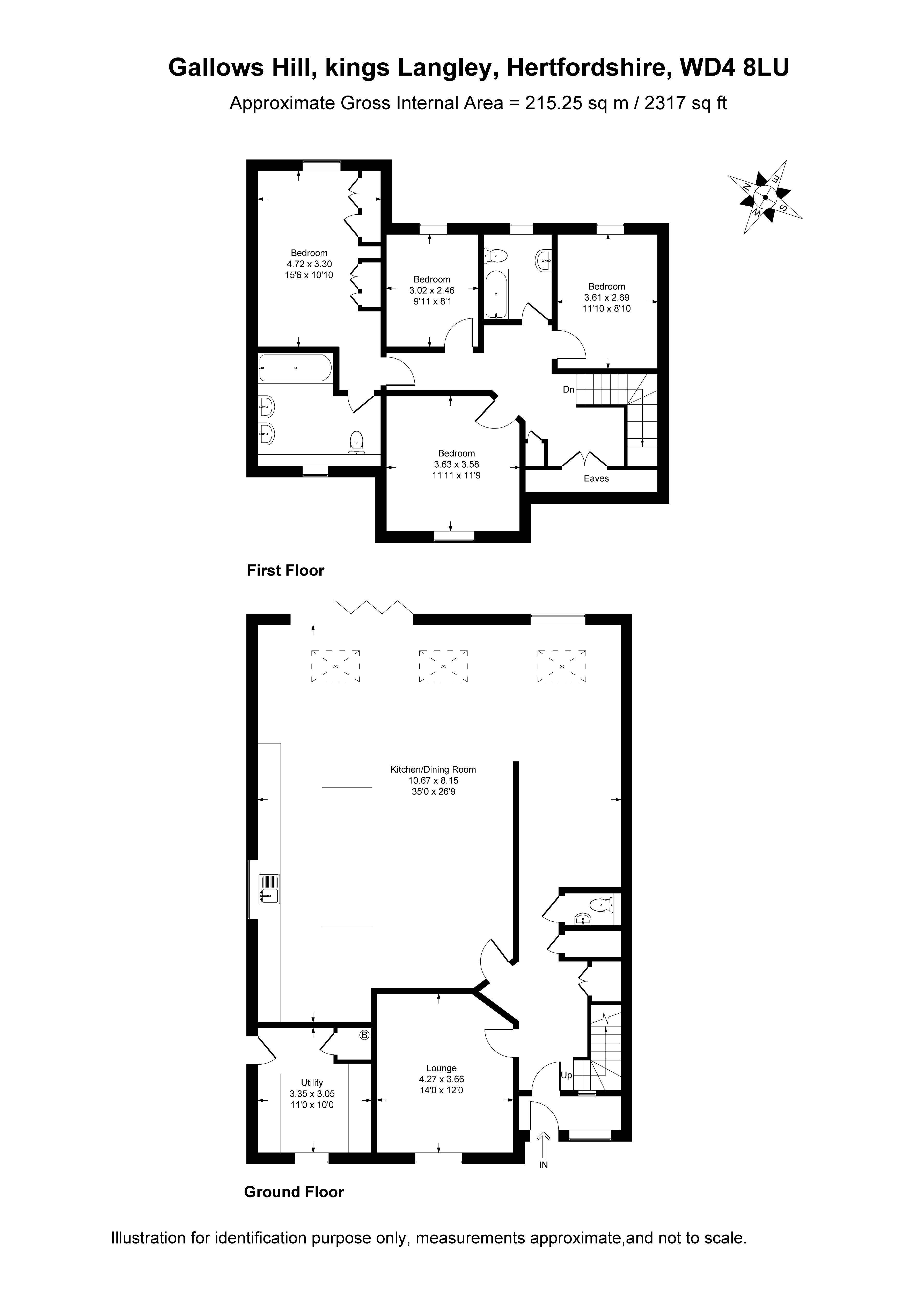 32, Gallows Hill, Hertfordshire floorplan