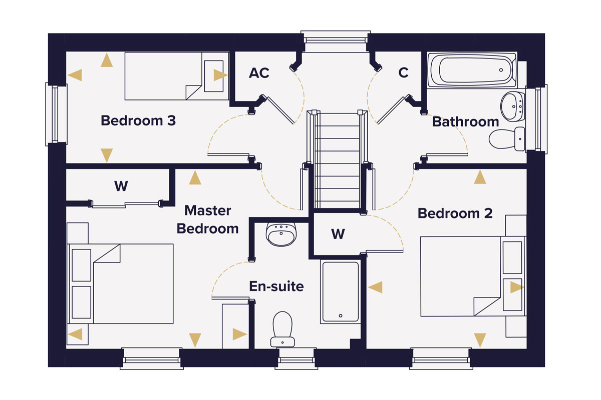 Plot 48 The Lynford,, Chediston Place, Halesworth floorplan
