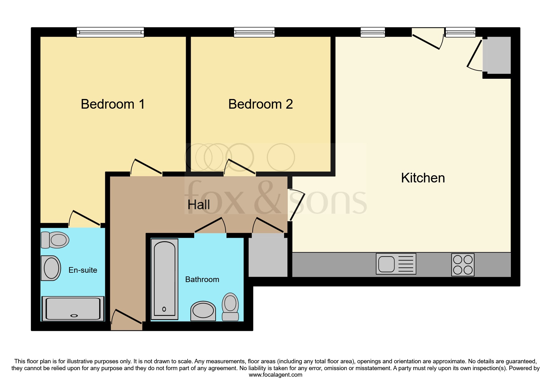 Flat 10, 21, Jefferson Avenue, Poole floorplan