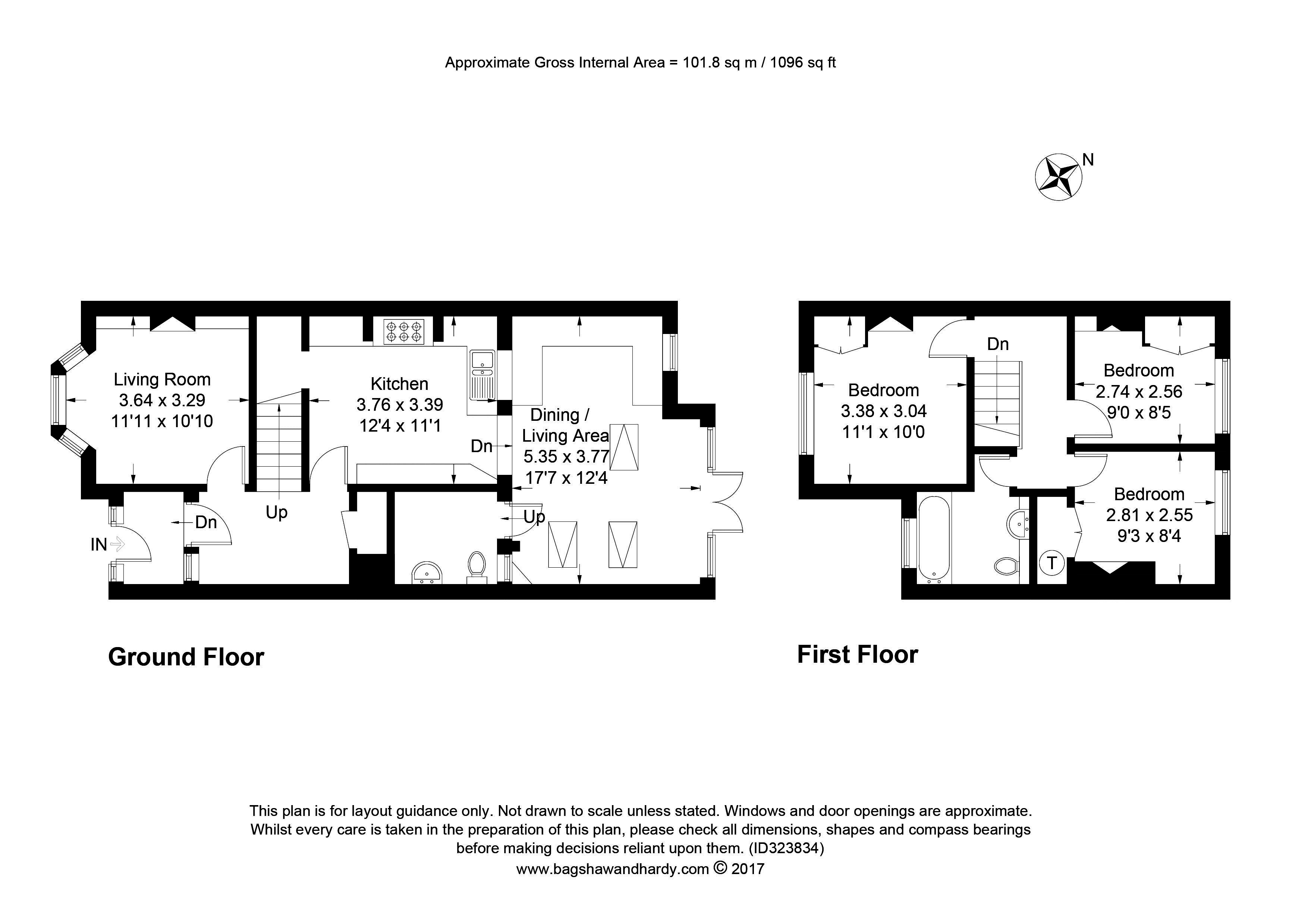 3 Bedrooms Terraced house for sale in Westcott Street, Westcott, Dorking RH4