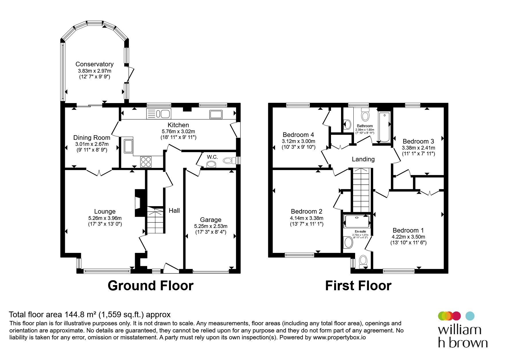 25, The Lawn, Fakenham floorplan