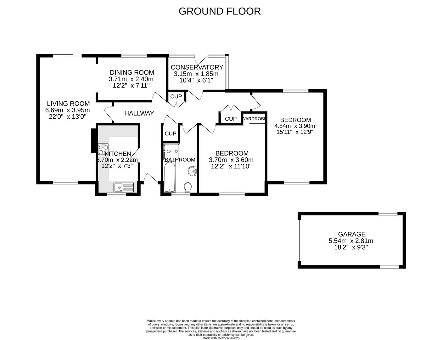 Carn Killick, Tregildry Lane, Gillan, Manaccan floorplan