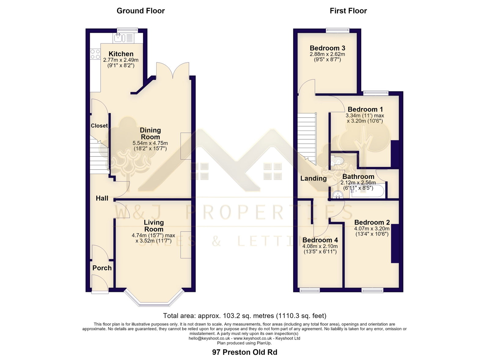 Preston Old Road, Blackburn floorplan