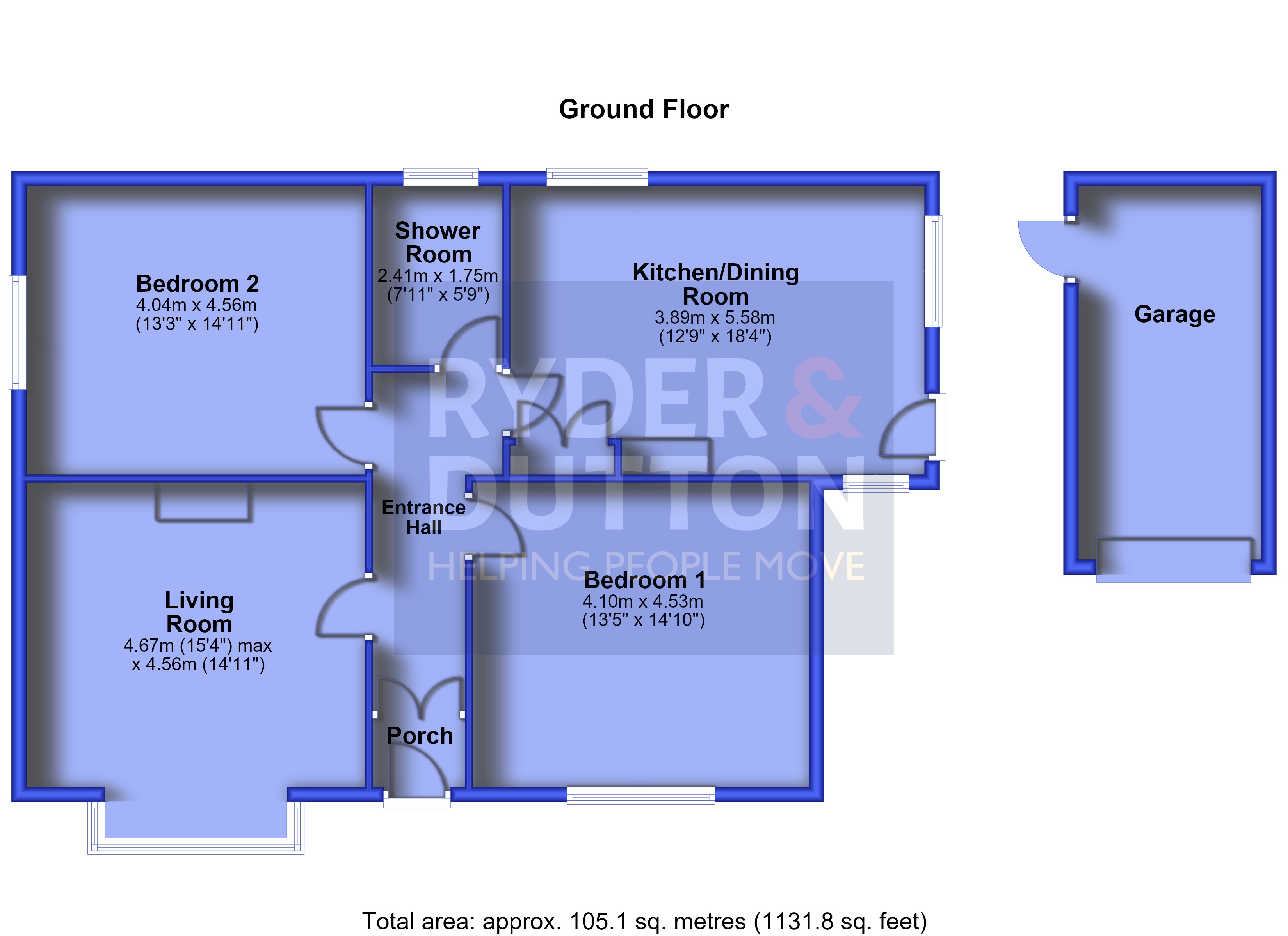 Occupation Road, Huddersfield floorplan