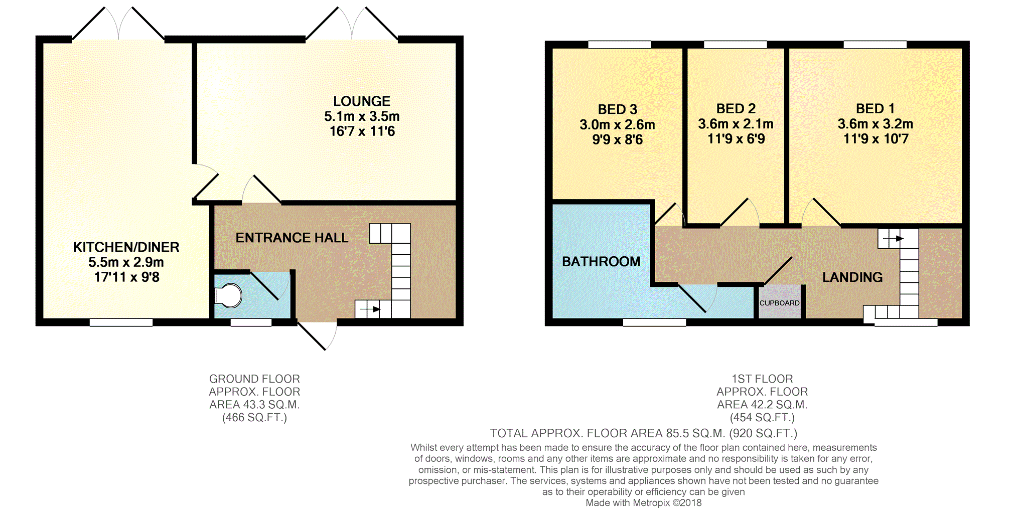 3 Bedrooms Terraced house for sale in Peterborough Way, Basildon SS14