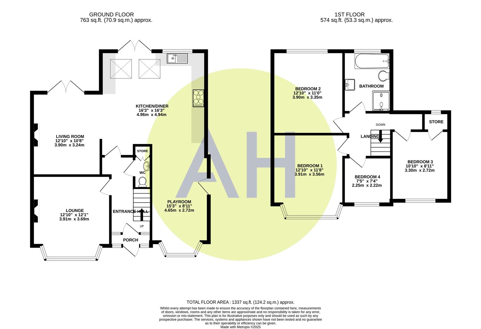 422, Northenden Road, Sale floorplan
