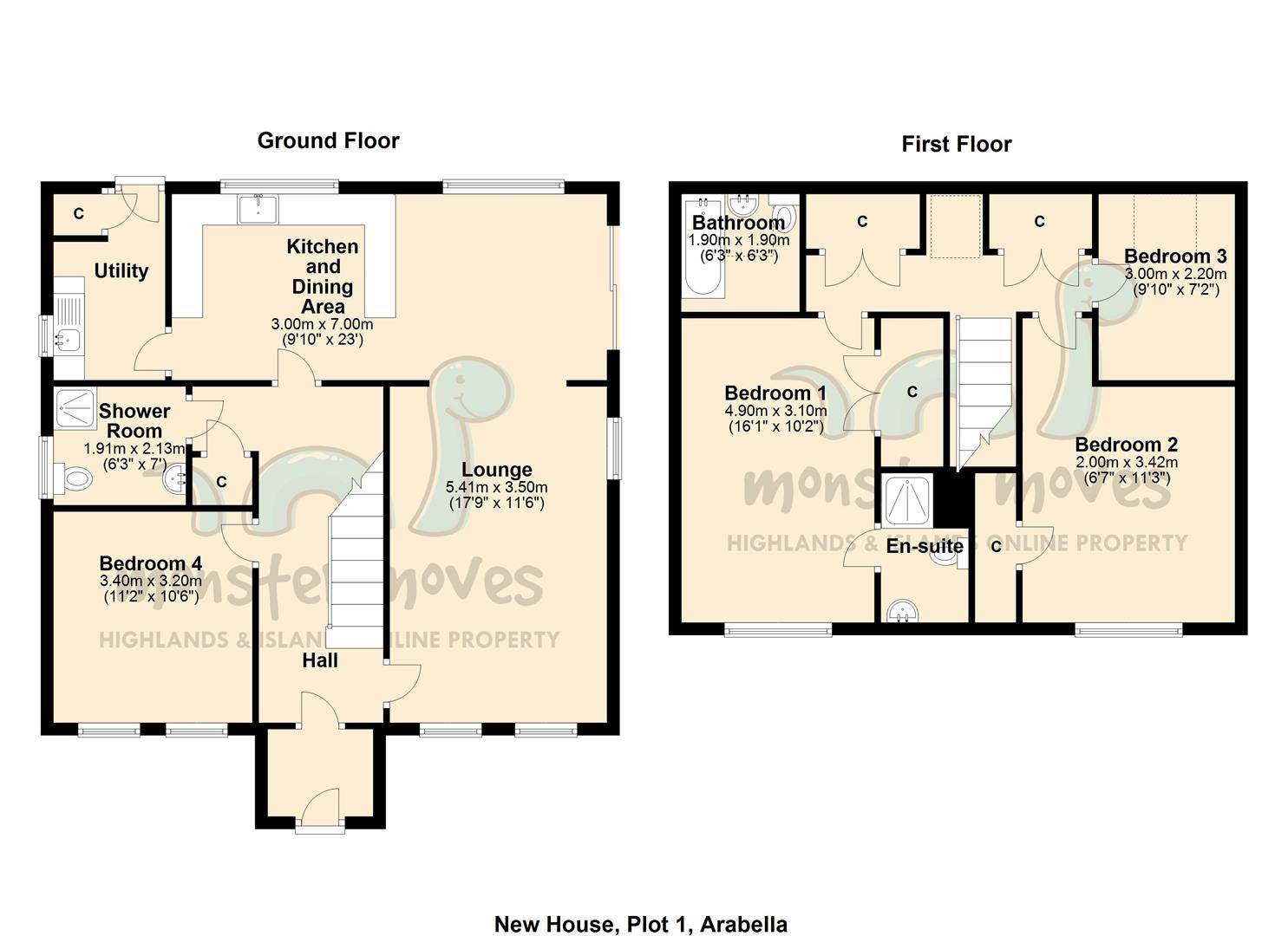 Plot 2, Arabella, Tain, RossShire IV19, 4 bedroom detached house for