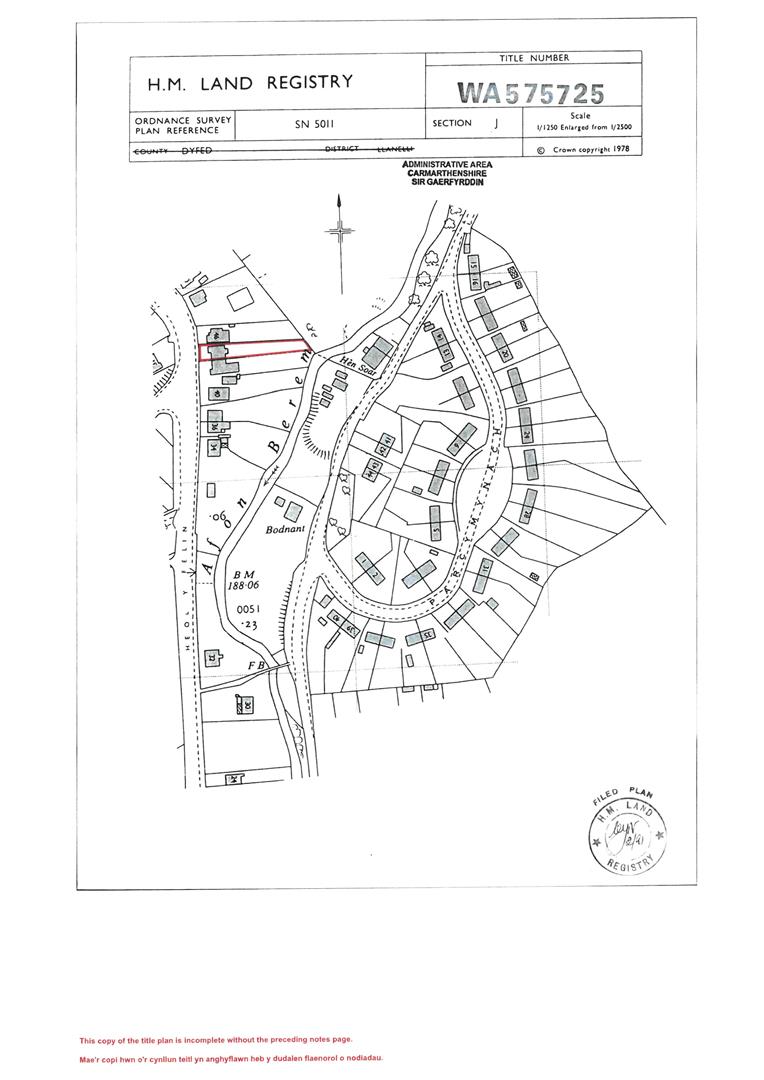 44, Heol Y Felin, Pontyberem, Llanelli floorplan