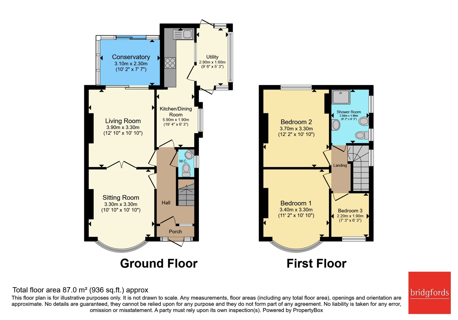 2, St. Georges Crescent, Altrincham floorplan