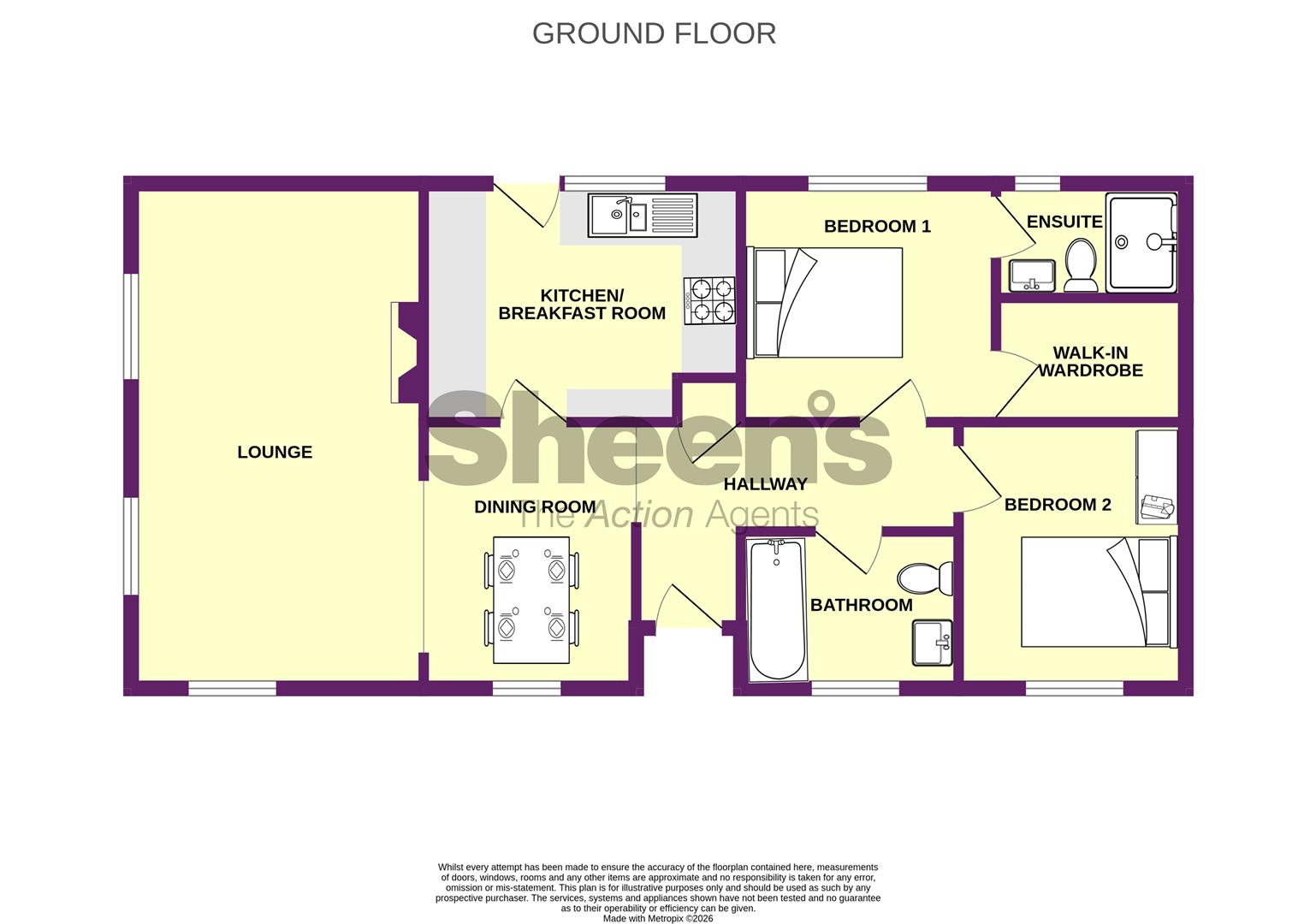 1-66, Sandpiper Gardens, Sacketts Grove, Clacton-on-Sea floorplan