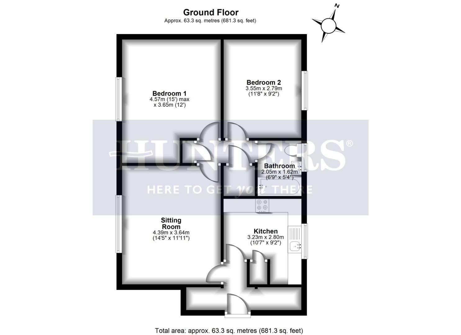 14, Waterbridge Road, Bristol floorplan