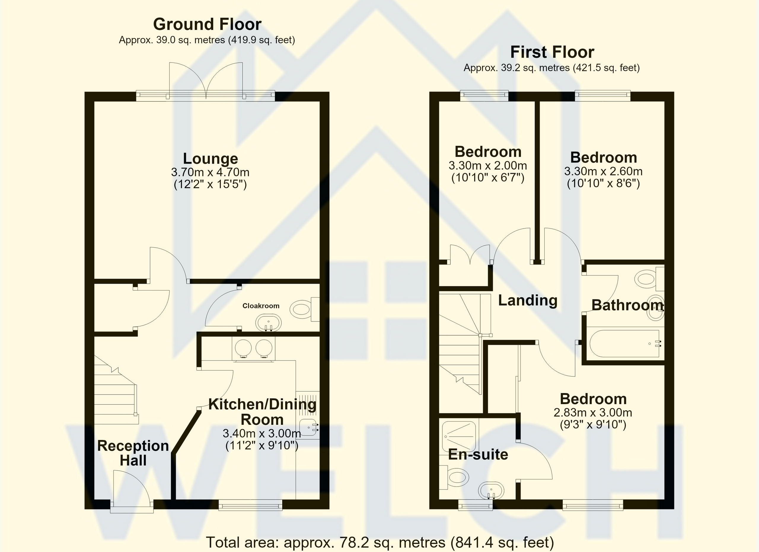 11 Blakes Meadow, Shrewsbury floorplan