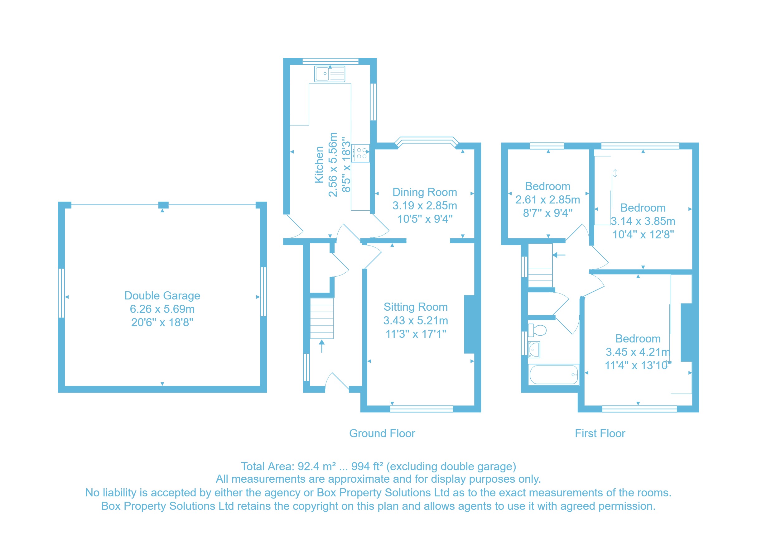 17, Woodland Crescent, West Yorkshire floorplan