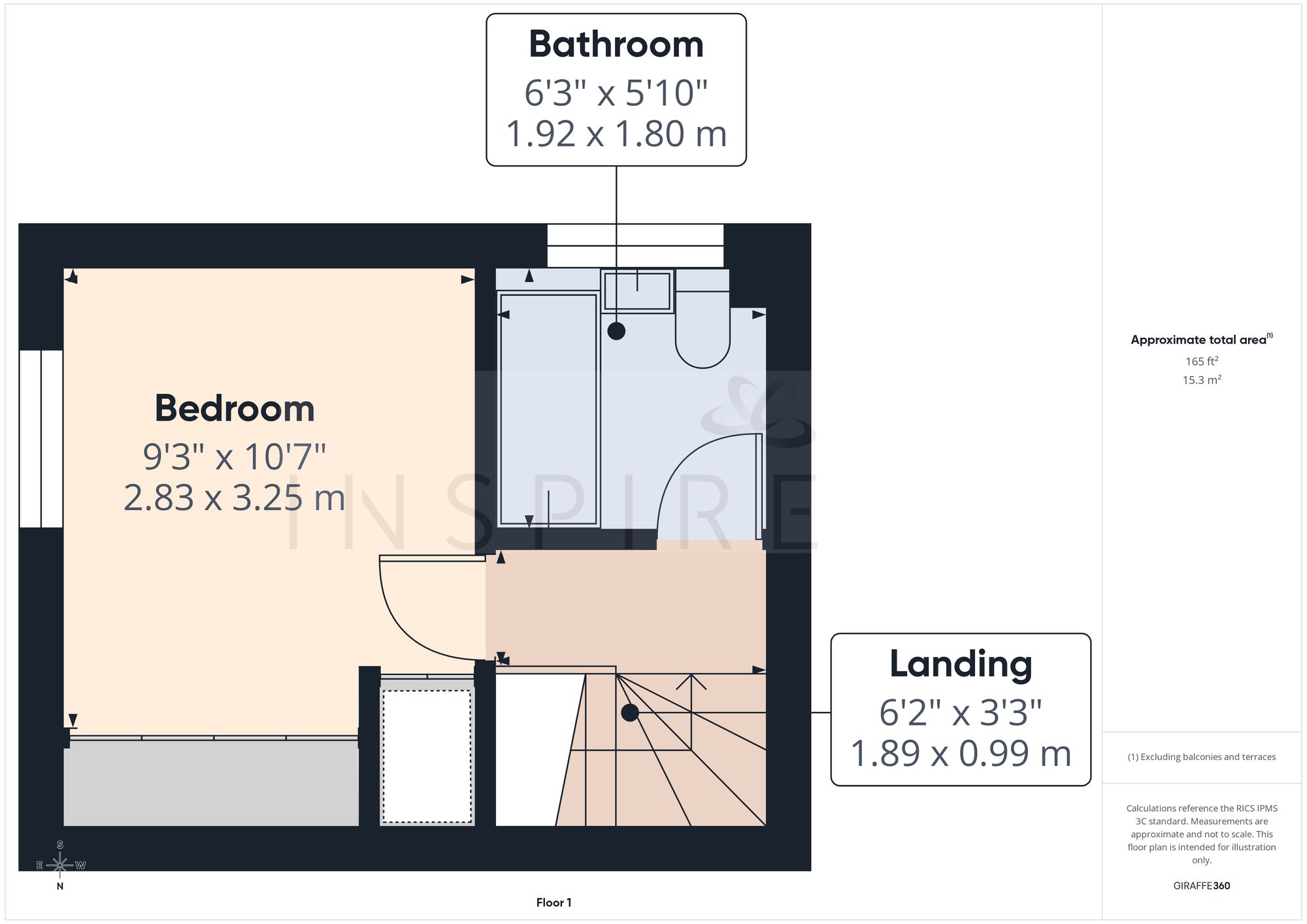 15 Guinevere Road, Crawley floorplan