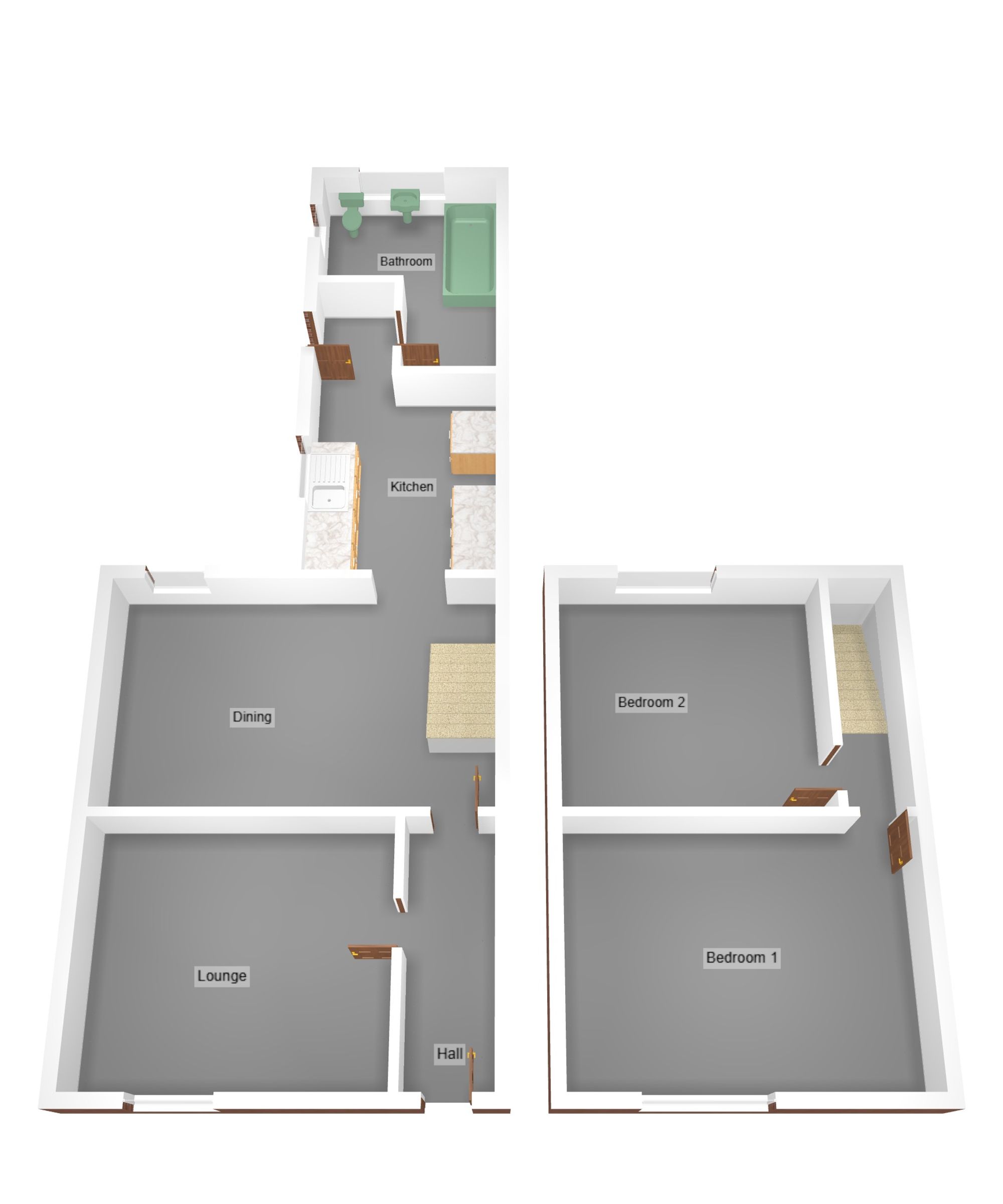 2 Cunard Row Salem Road, Port Talbot floorplan