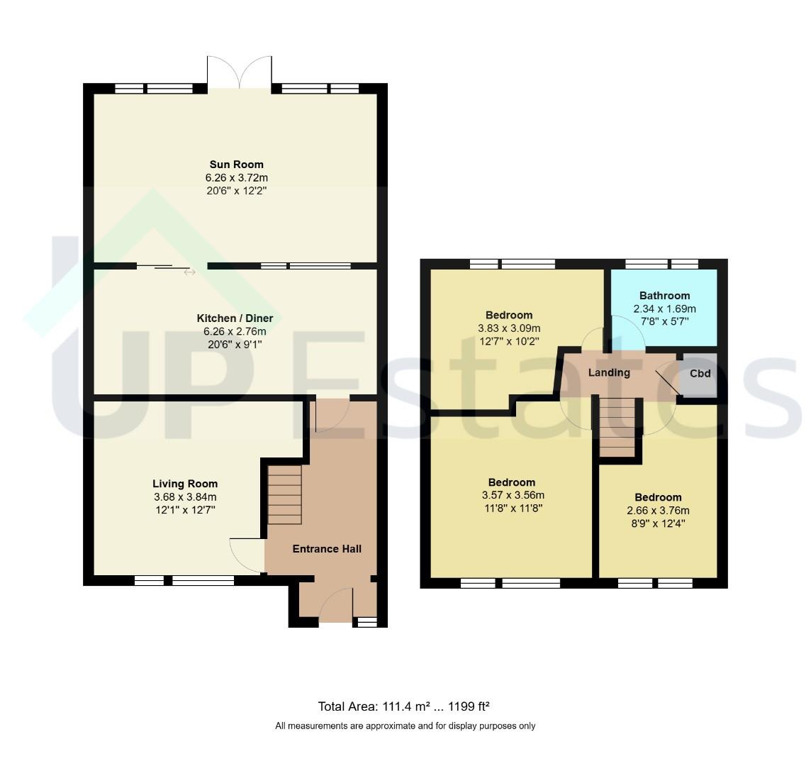 148, Meadfoot Road, Coventry floorplan