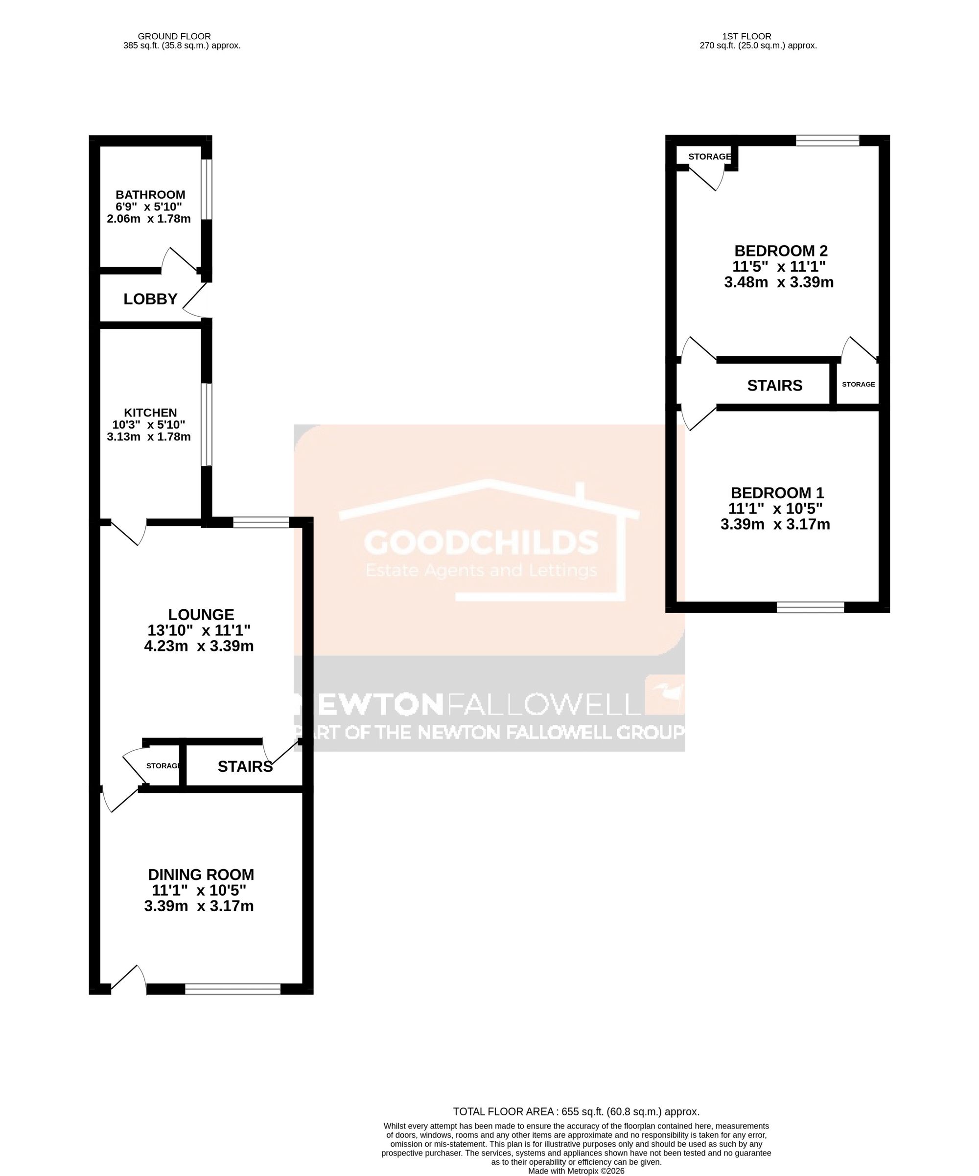 38 Franklyn Street, Stoke-On-Trent floorplan