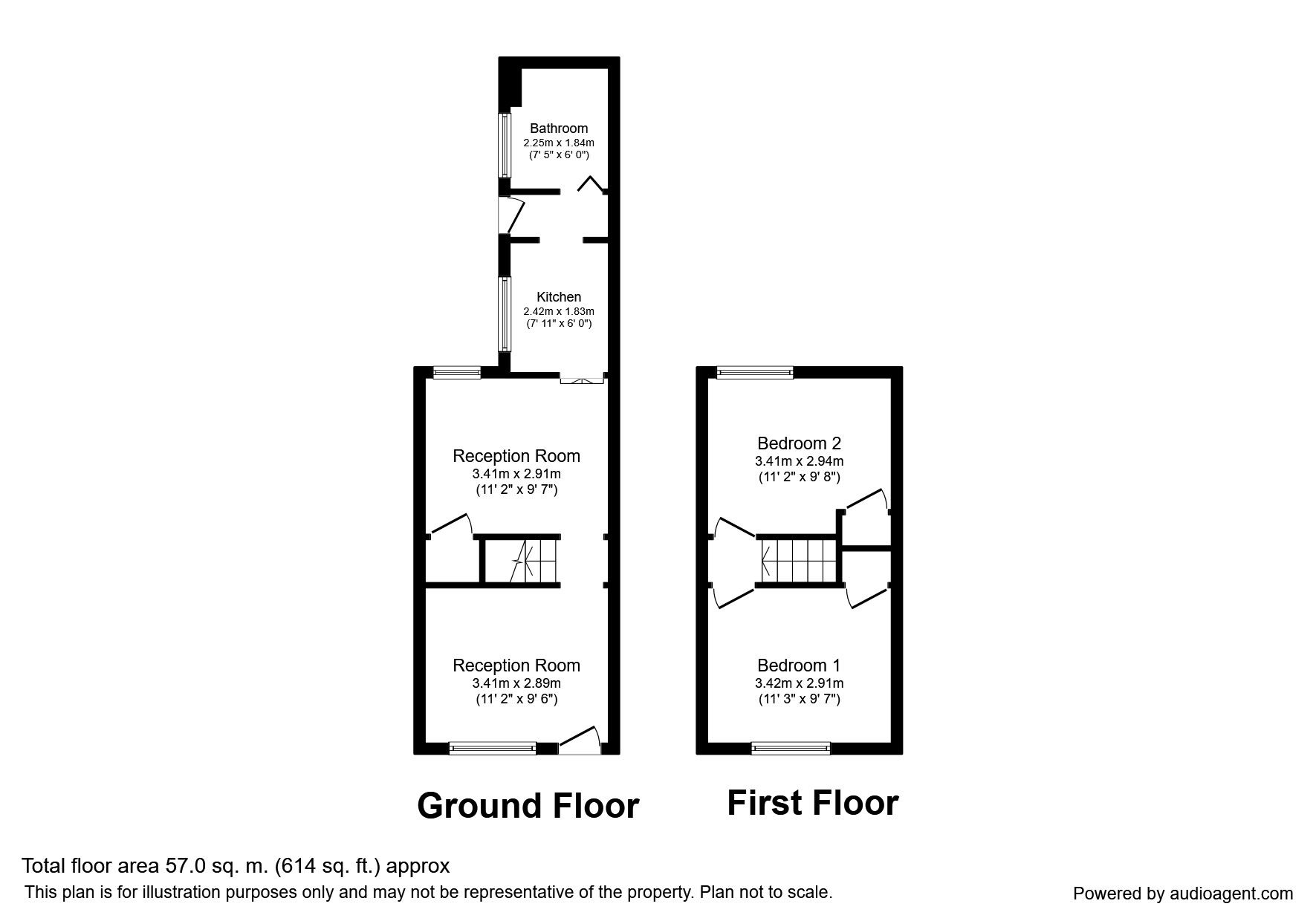 2 Bedrooms Terraced house to rent in Mead Road, Gravesend DA11