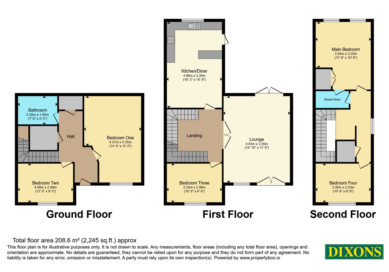 24, Whitlock Grove, West Midlands floorplan