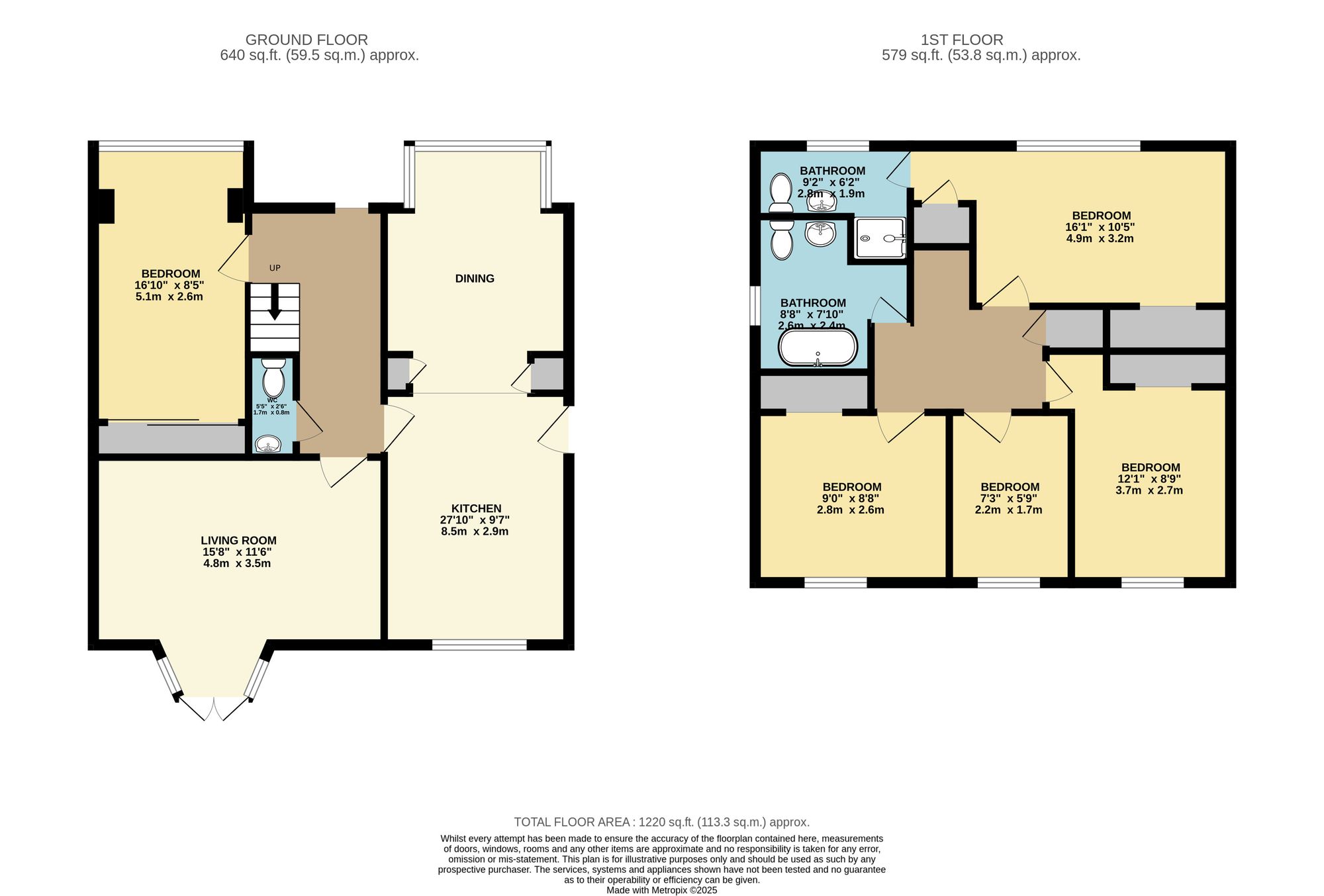 120 Foxknowe Place, Livingston floorplan