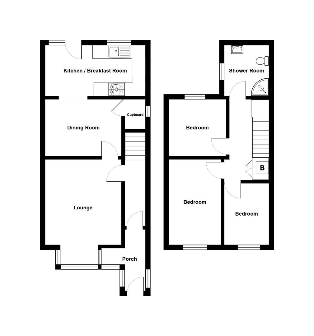 2, James Road, Bristol floorplan