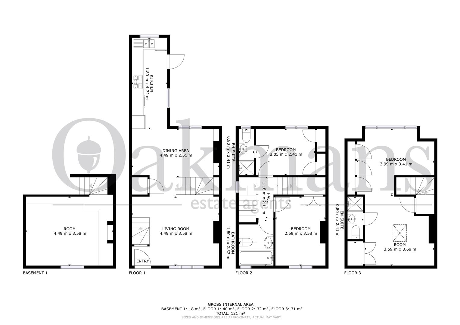 175, METCHLEY LANE, BIRMINGHAM floorplan