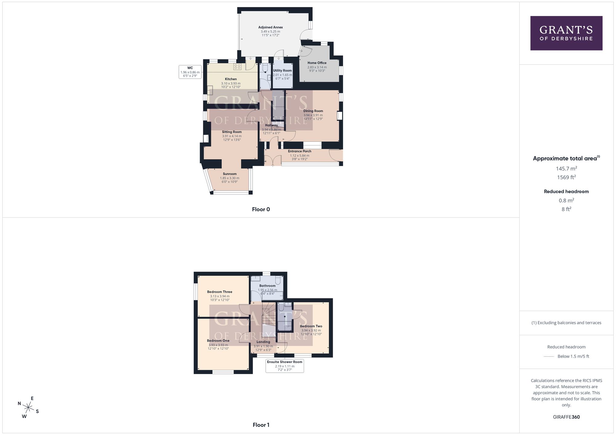 20 Steep Turnpike, Matlock floorplan