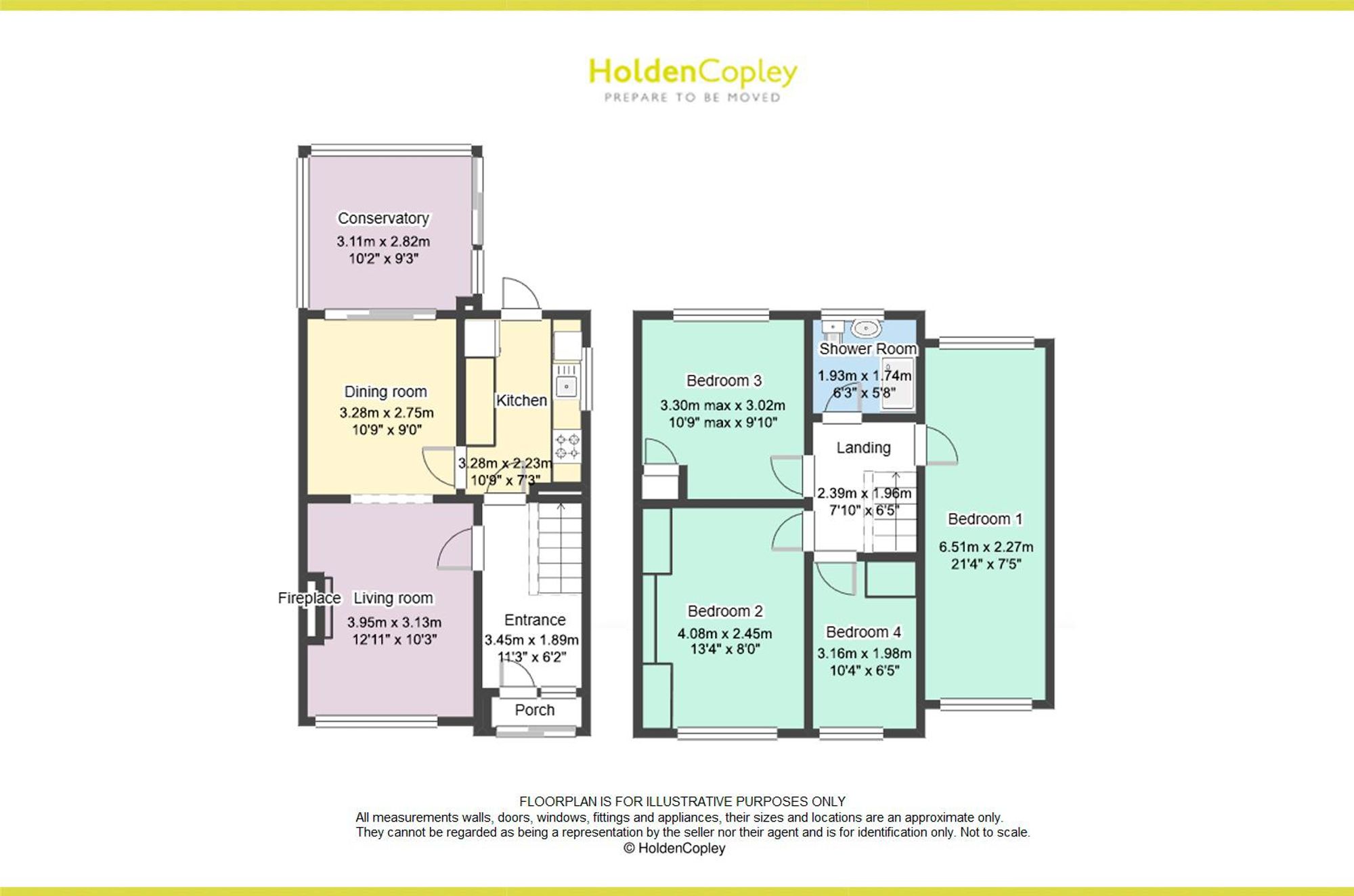 88 Dovedale Avenue, Nottingham floorplan