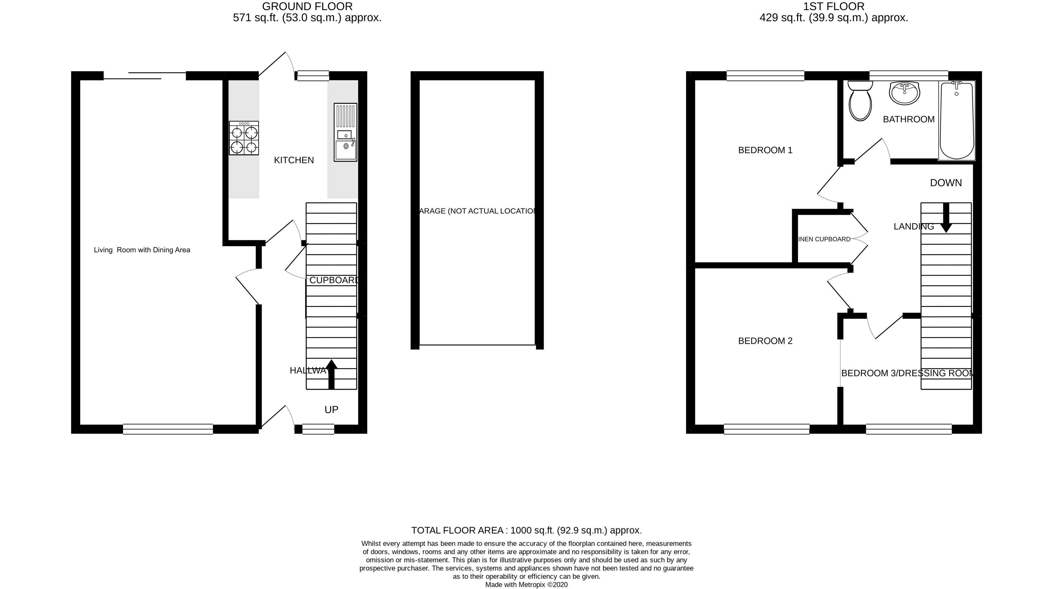 3 bed terraced house for sale in Kyderminster Road,
