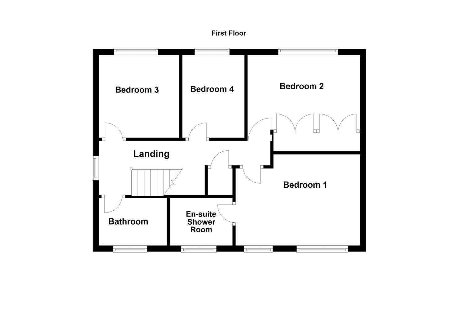 1, Woodfield Park, Walton floorplan