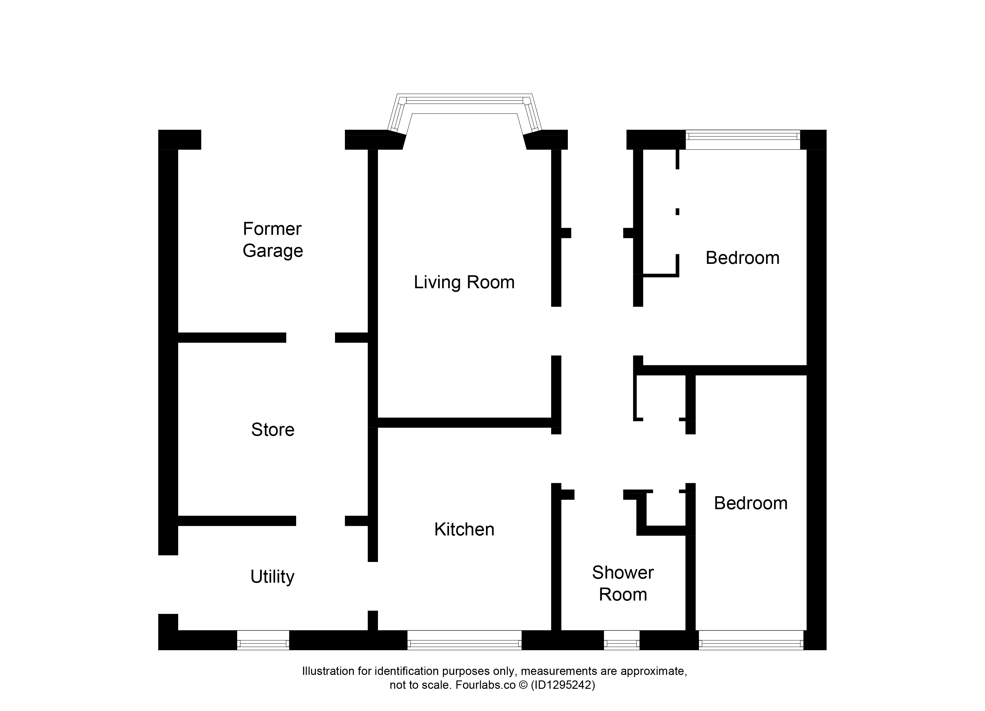 7, Meadow Gardens, Hopeman floorplan