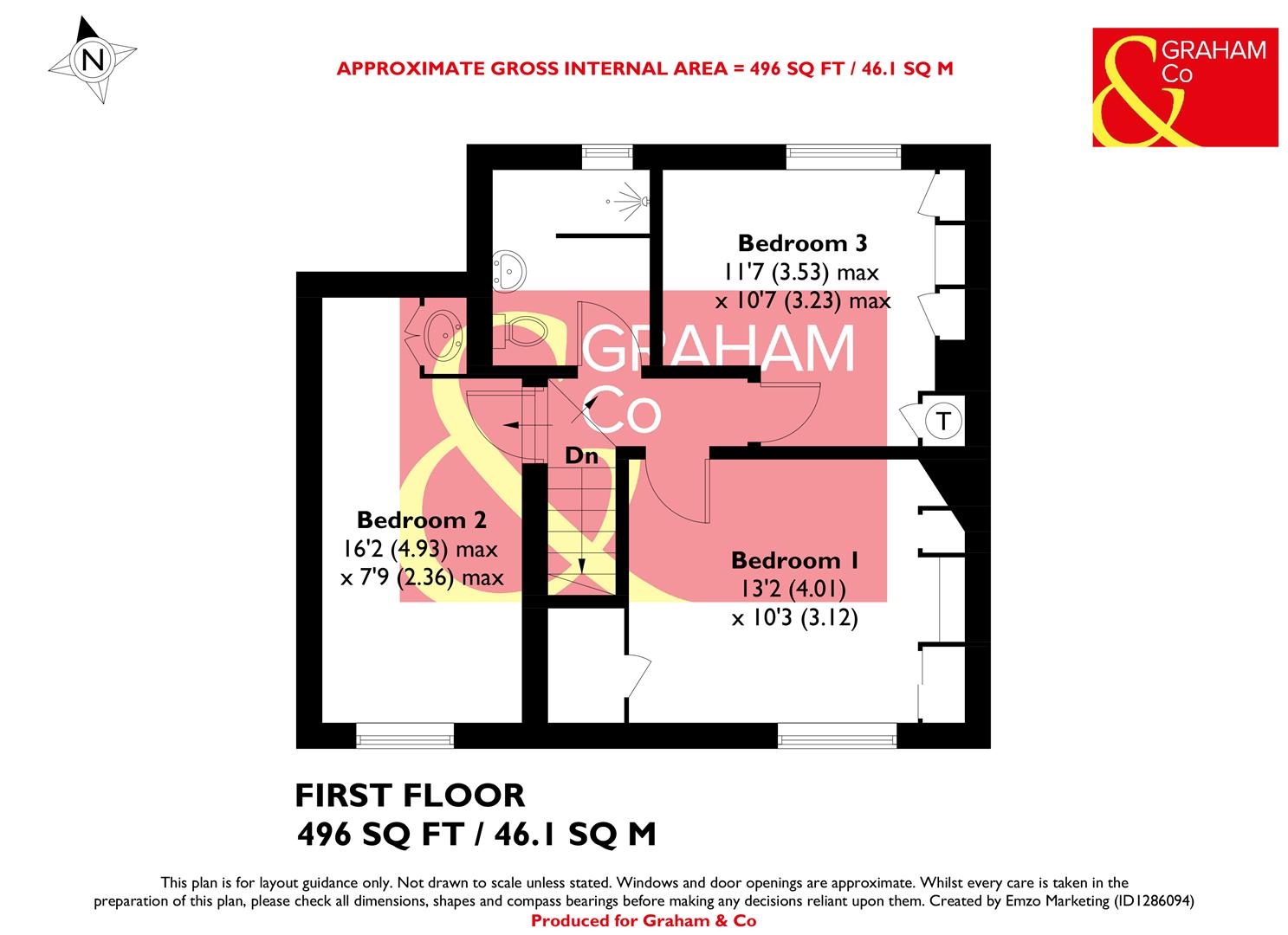 12, Ash Tree Road, Andover floorplan
