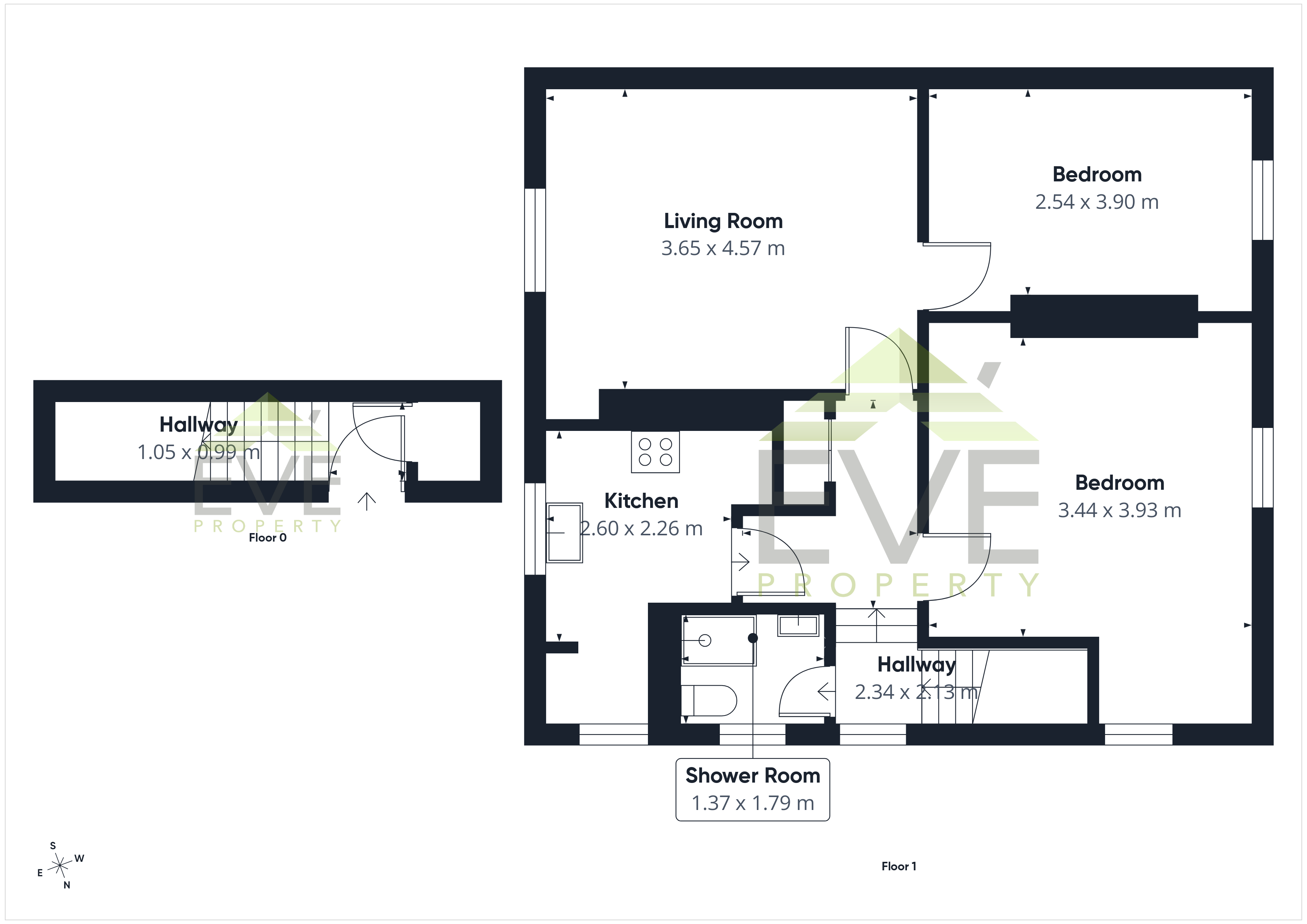 34, Queens Drive, West Dunbartonshire floorplan