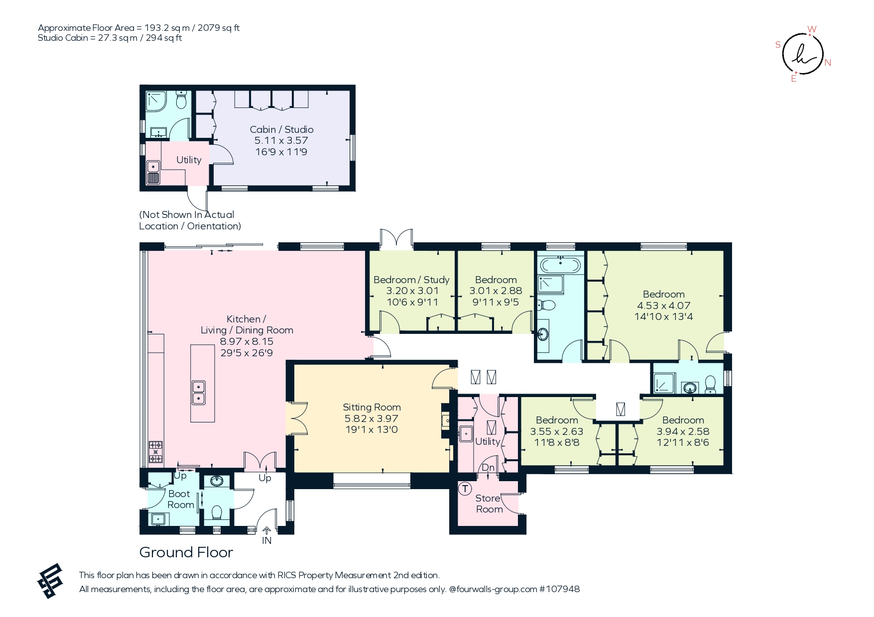 Wildwood, Ryst Wood Road, Forest Row floorplan