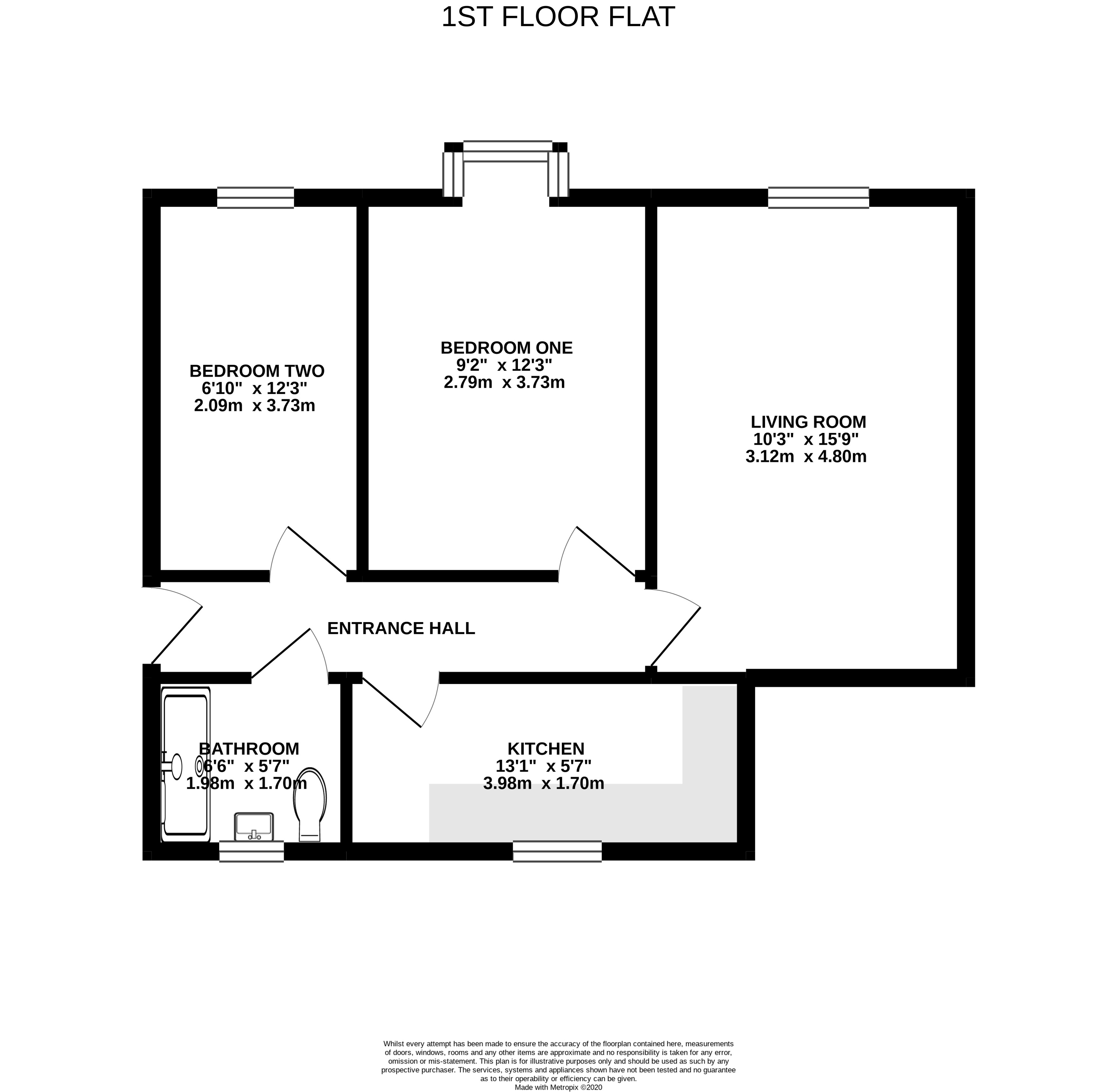 Riversmeet, Hertford SG14, 2 bedroom flat for sale 54126442