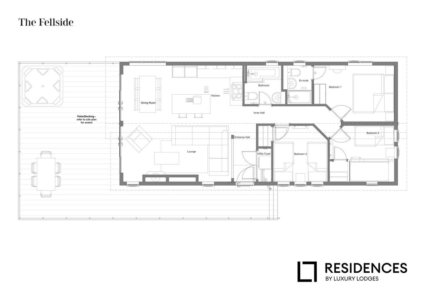 Seasons Holidays, Fellside, Whitbarrow Residences, Penrith floorplan