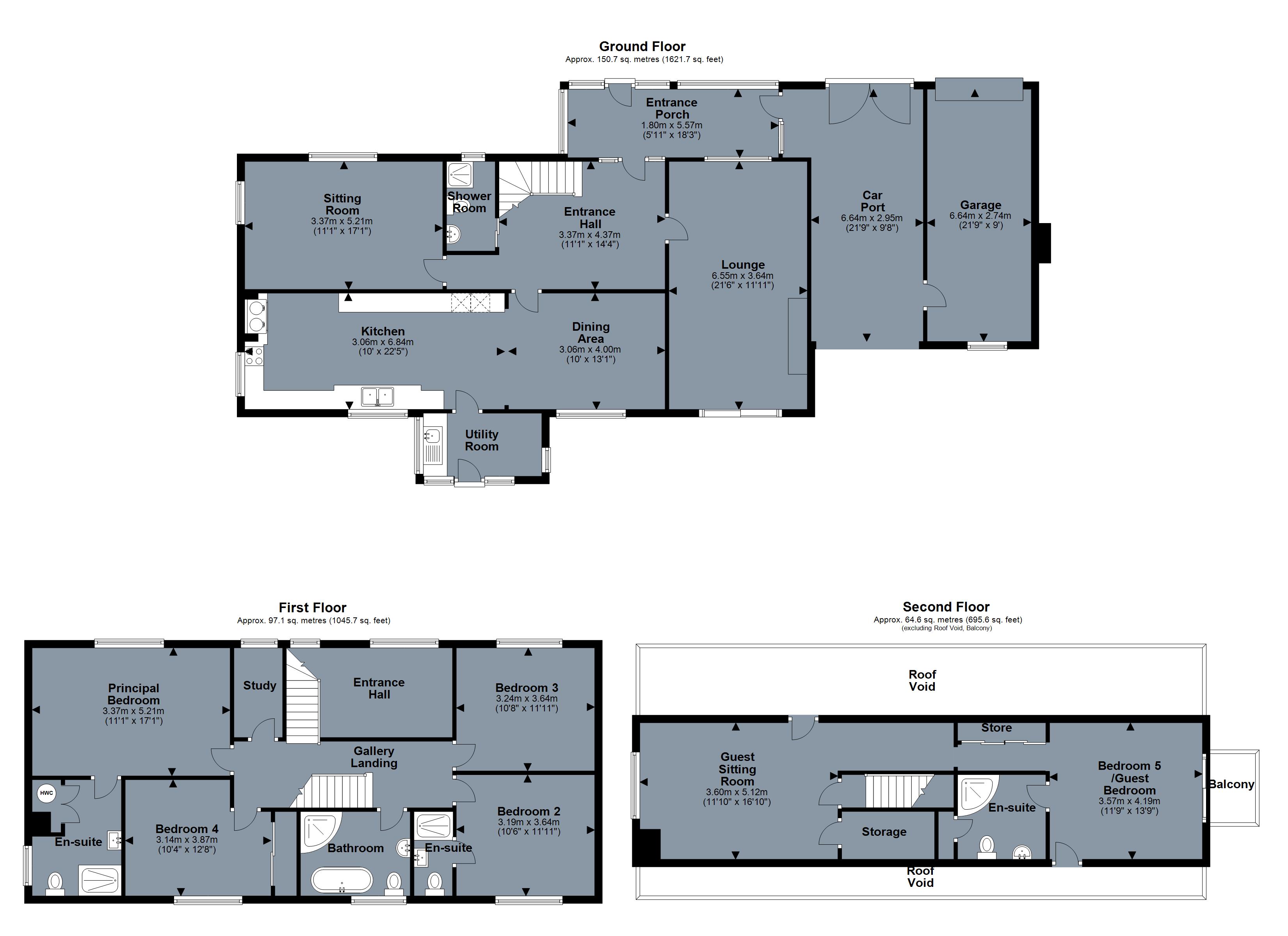The Paddock,, Malpas Road, Malpas floorplan