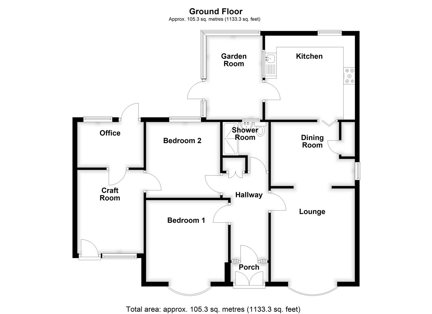 24, Sunningdale Avenue, Spalding floorplan