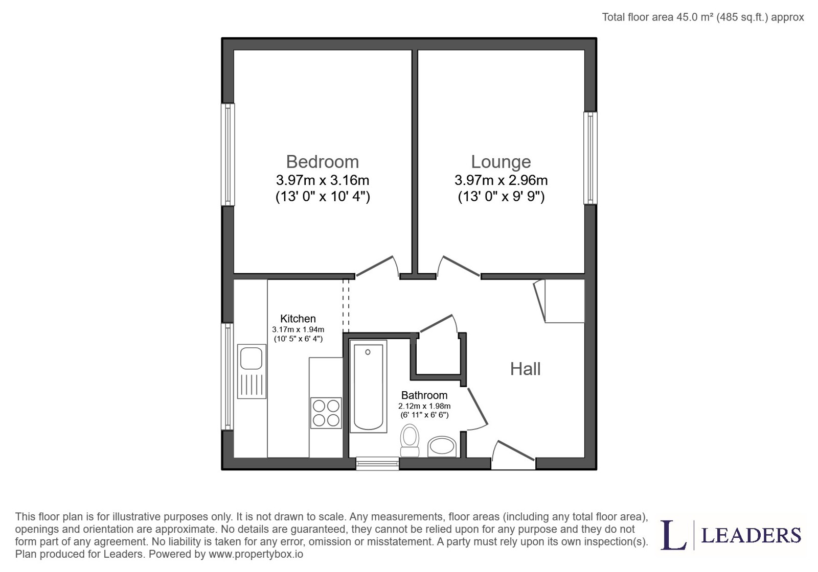 45, The Weald, East Grinstead floorplan