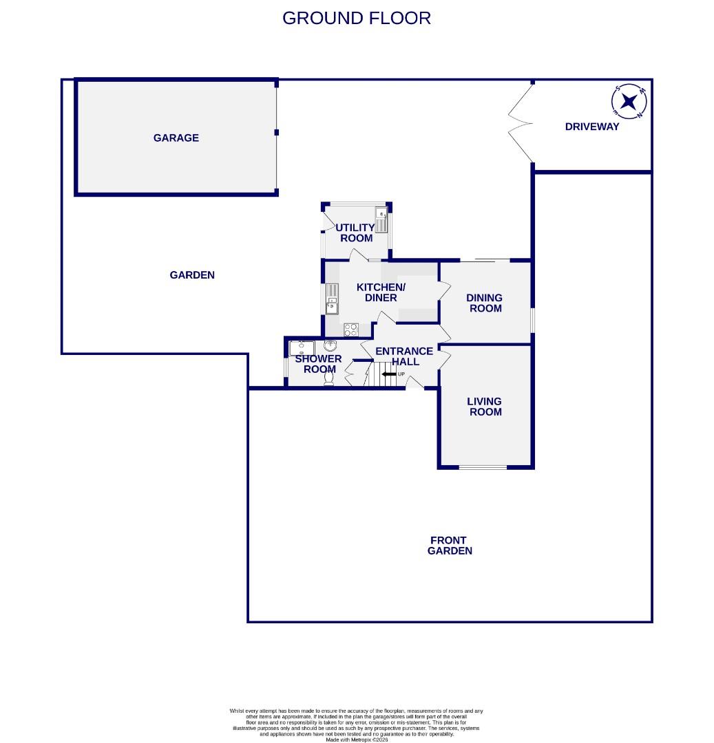 64, Millfield Lane, York floorplan