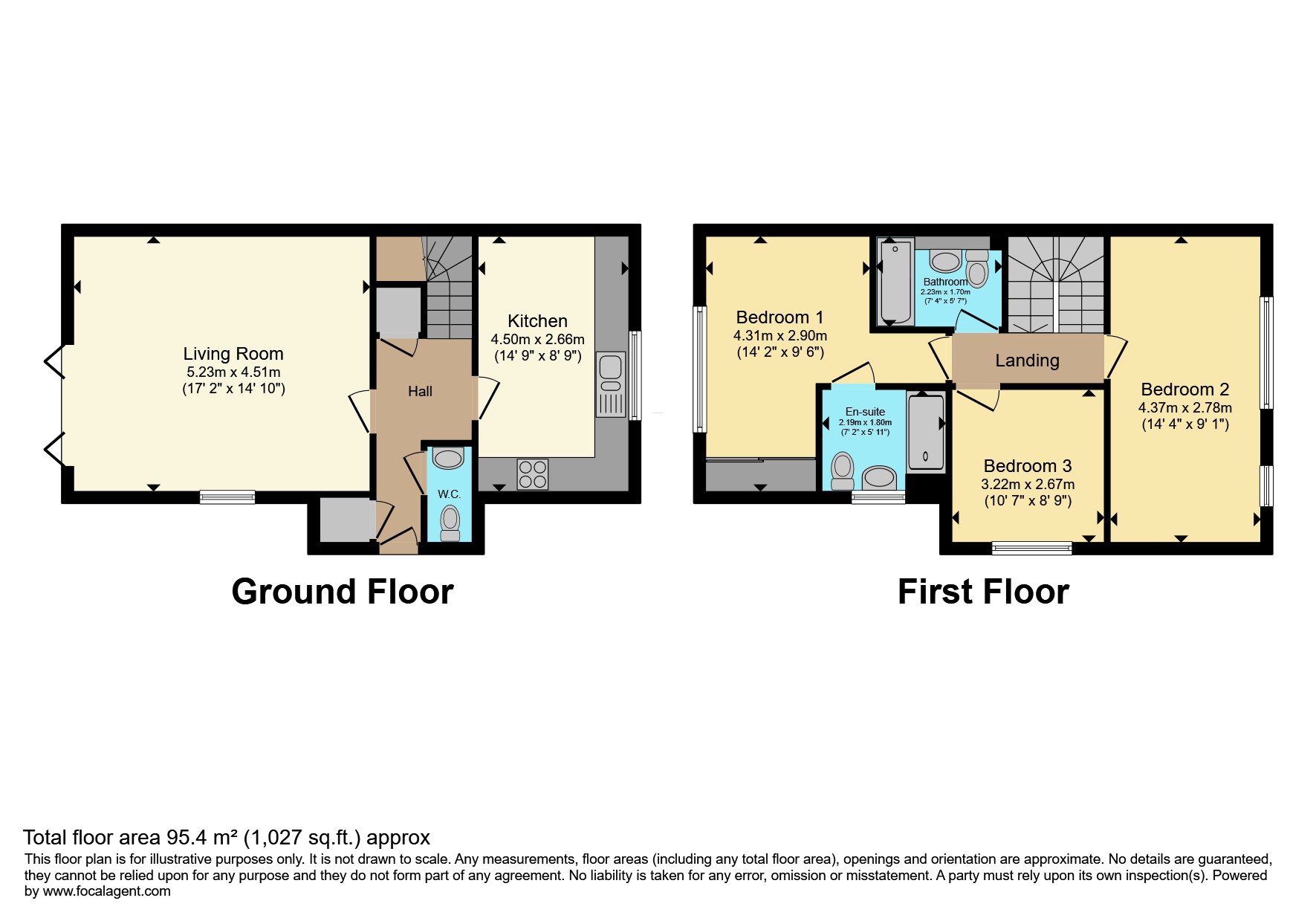 8, Waterside Drive, Bungay floorplan