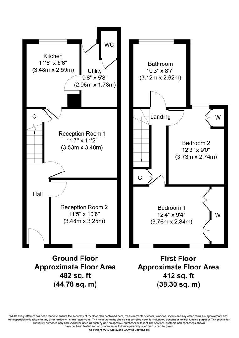 30, Mikado Street, Tonypandy floorplan